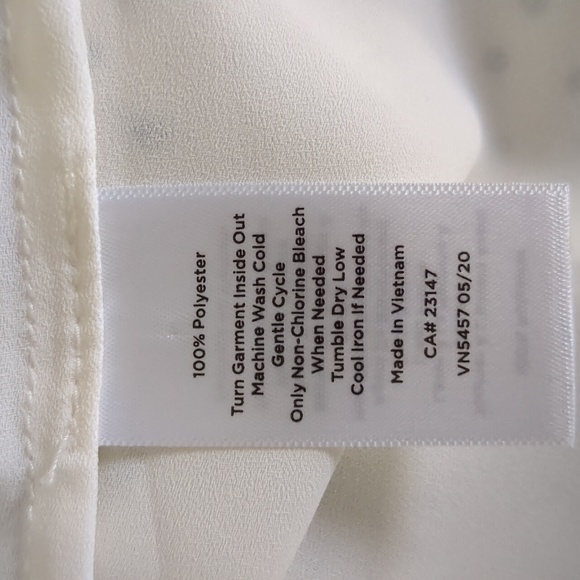 Talbots - Ruffle Trim Blouse - Ivory - Picture 7 of 7